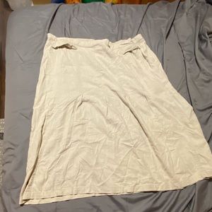 Beige Skirt